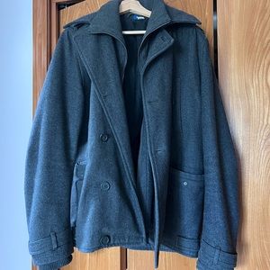 Men’s wool coat blend